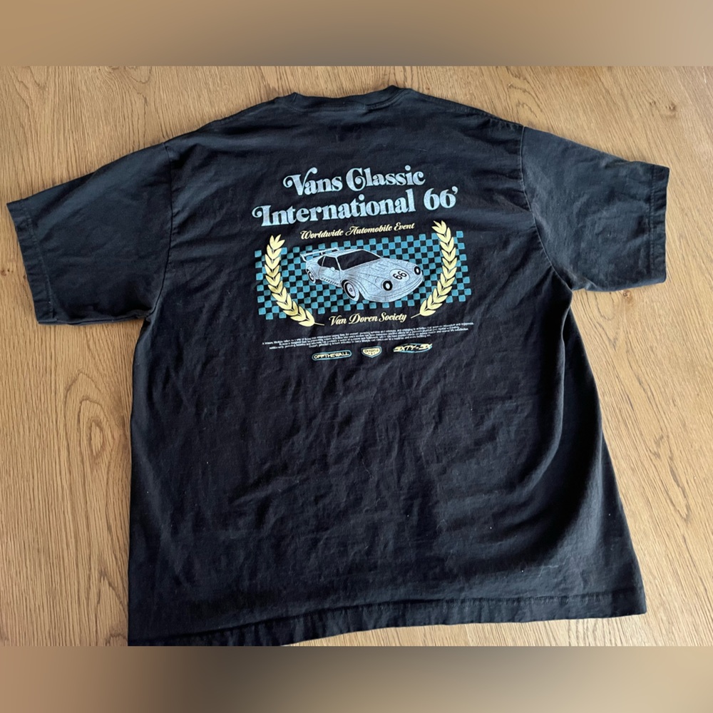 Vans Black Graphic Tee
